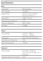 Preview for 24 page of Philips AZ1850 User Manual