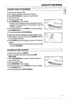 Preview for 9 page of Philips AZ2000 Instructions For Use Manual