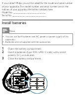 Preview for 9 page of Philips AZ202/73 User Manual