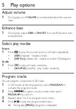 Preview for 13 page of Philips AZ202/73 User Manual