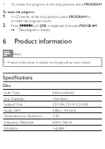 Preview for 14 page of Philips AZ202/73 User Manual