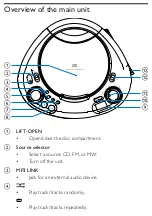 Предварительный просмотр 8 страницы Philips AZ202 User Manual