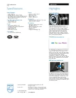 Preview for 2 page of Philips AZ202C Brochure
