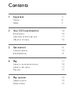 Preview for 2 page of Philips AZ204 User Manual