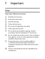 Preview for 4 page of Philips AZ204 User Manual