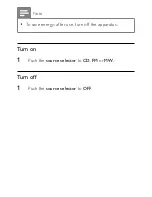 Preview for 15 page of Philips AZ204 User Manual