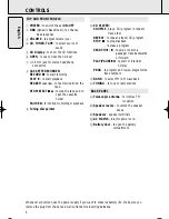 Предварительный просмотр 6 страницы Philips AZ2200 User Manual