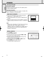 Предварительный просмотр 8 страницы Philips AZ2200 User Manual