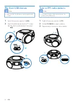 Предварительный просмотр 10 страницы Philips AZ2345/12 User Manual