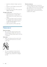 Предварительный просмотр 14 страницы Philips AZ2345/12 User Manual