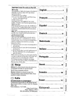 Preview for 2 page of Philips AZ2402 Instructions For Use Manual