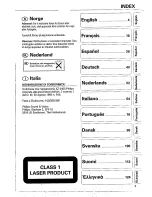 Preview for 2 page of Philips AZ2405 (Danish) Instructions For Use Manual