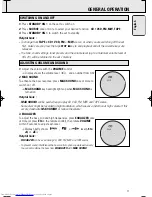 Предварительный просмотр 11 страницы Philips AZ2536 User Manual