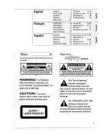 Preview for 2 page of Philips AZ2725 Owner'S Manual