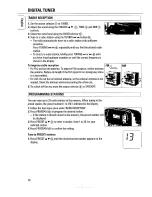 Предварительный просмотр 10 страницы Philips AZ2725 Owner'S Manual