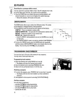 Preview for 12 page of Philips AZ2725 Owner'S Manual