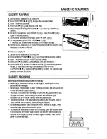 Preview for 13 page of Philips AZ2725 Owner'S Manual