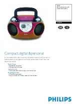 Philips AZ3022 Specifications предпросмотр