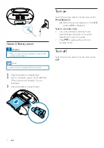 Предварительный просмотр 7 страницы Philips AZ329/93 User Manual