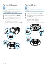 Предварительный просмотр 9 страницы Philips AZ329/93 User Manual