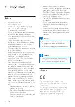 Предварительный просмотр 3 страницы Philips AZ329/94 User Manual