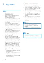 Preview for 4 page of Philips AZ330T User Manual