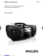 Предварительный просмотр 1 страницы Philips AZ3846 User Manual