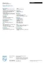 Preview for 3 page of Philips AZ3856 s Specifications