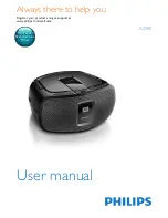 Philips AZ390 User Manual preview