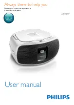 Предварительный просмотр 1 страницы Philips AZ390W User Manual