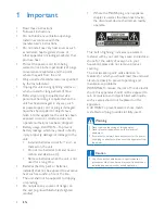 Preview for 4 page of Philips AZ391 User Manual