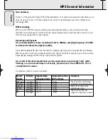 Предварительный просмотр 6 страницы Philips AZ5140 User Manual