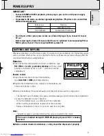 Предварительный просмотр 9 страницы Philips AZ5140 User Manual