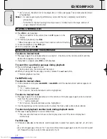 Предварительный просмотр 12 страницы Philips AZ5140 User Manual