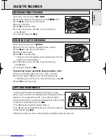 Предварительный просмотр 19 страницы Philips AZ5140 User Manual