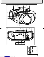 Предварительный просмотр 3 страницы Philips AZ5155 User Manual