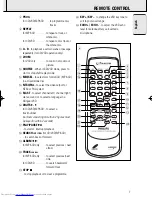 Предварительный просмотр 7 страницы Philips AZ5155 User Manual