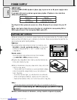 Предварительный просмотр 8 страницы Philips AZ5155 User Manual