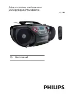 Philips AZ5740 User Manual preview