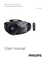 Philips AZ5741/55 User Manual preview