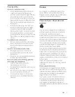 Предварительный просмотр 4 страницы Philips AZ5741/55 User Manual