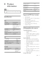 Preview for 20 page of Philips AZ5741/55 User Manual