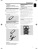 Preview for 11 page of Philips AZ5836 User Manual