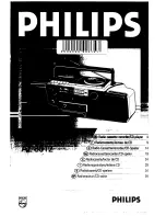 Предварительный просмотр 1 страницы Philips AZ6012 Operating Manual