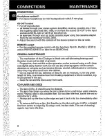 Preview for 8 page of Philips AZ6806 - annexe 1 User Manual