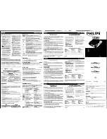 Предварительный просмотр 1 страницы Philips AZ6833 Owner'S Manual