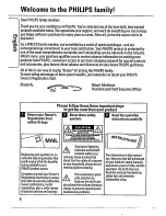 Предварительный просмотр 6 страницы Philips AZ6856 Owner'S Manual