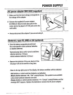 Предварительный просмотр 11 страницы Philips AZ6856 Owner'S Manual