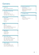 Preview for 3 page of Philips AZ700T User Manual