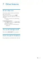 Preview for 17 page of Philips AZ700T User Manual